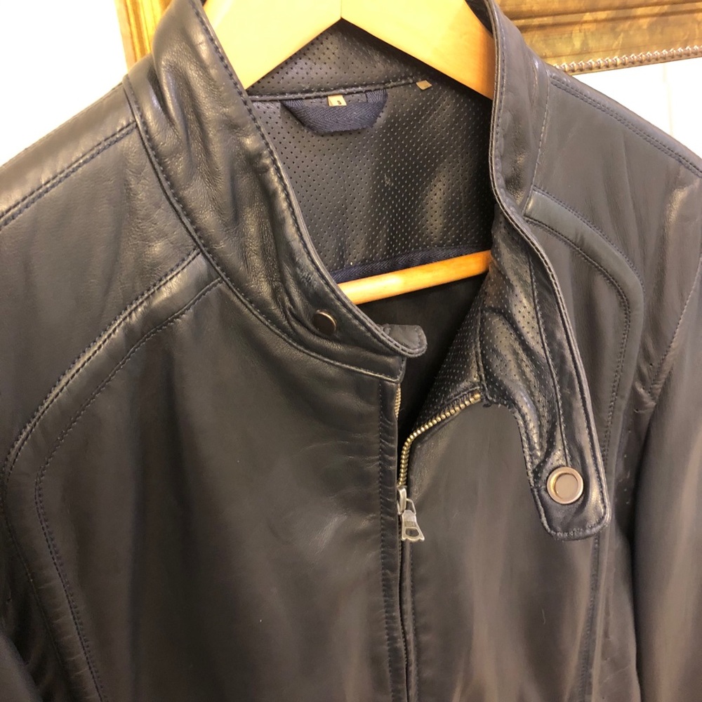 Lambskin Leather Jacket - image 4